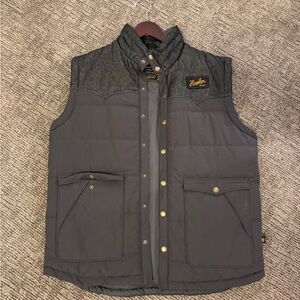 Howler Brothers Charcoal Quilted Vest